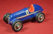 Vintage Schuco Studio 1050 Mercedes Benz Wind Up Race Car U.S. Zone Germany