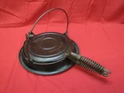 Antique Wardway Cast Iron Waffle Maker by Wagner