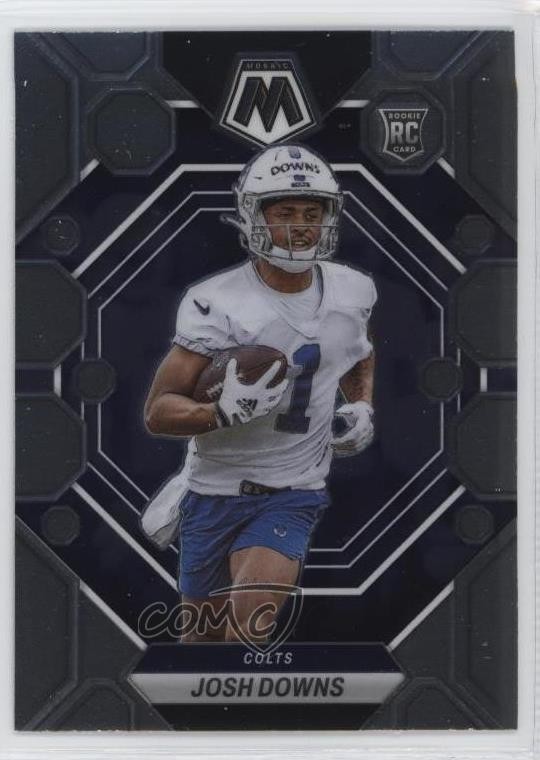 2023 Panini Mosaic Rookies Josh Downs #339 Rookie RC 0x1