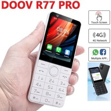 MINI Unlocked DOOV R77 PRO Android 14 Smartphone Dual SIM Phone Keyboard Mobile