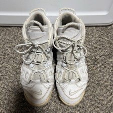Nike Air More Uptempo Triple White - Size 10