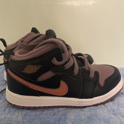 Toddler Girl Nike Air Jordan’s Mid 1 Mauve Us 9c