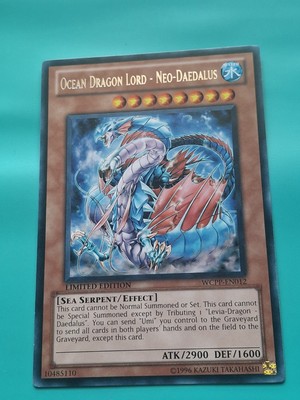 Yugioh Card - Ocean Dragon Lord - Neo-Daedalus WCPP-EN012 - Rare - Promo - MP