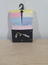 art class Multicolor Pastel & Black Hipster Underwear 5-Pack size Large (10/12)