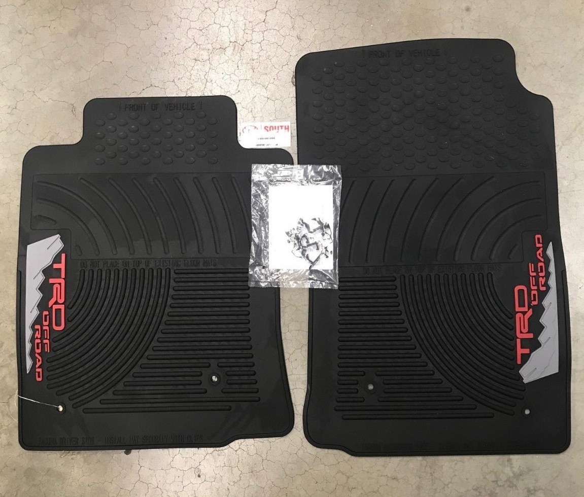 TRD 20052011 Toyota All Weather Front Floor Mats PT908350RW02