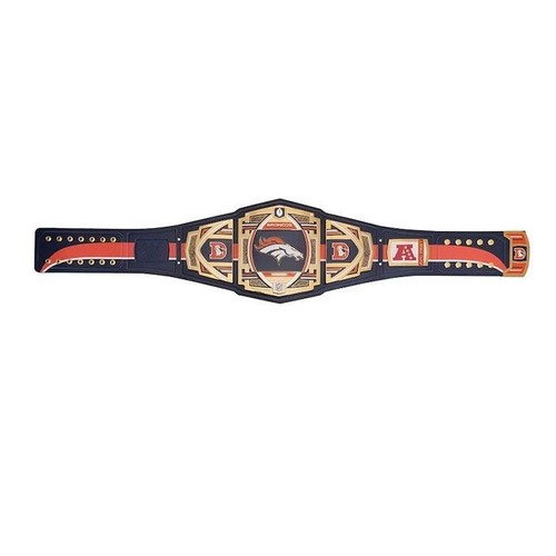 Denver Broncos Championship Wwe Belt 2mm Adult size - Picture 5 of 5