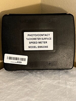 Digital Tachometer, Laser Tachometer, SM6236E/5 Digit Contact Tachometer 18mm LCD Digital Rotation Tester Tach - View #2