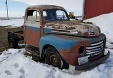 Bare Frame 1948 1949 1950 48 49 50 Ford Truck Pickup F1 F2 F3 F4