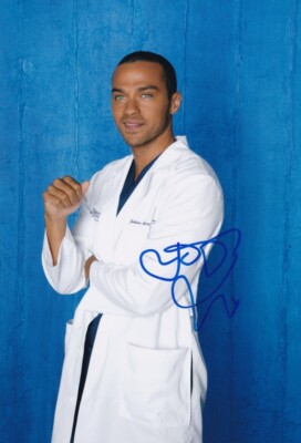 JESSE WILLIAMS signed Autogramm 20x30cm GREYS ANATOMY in Person autograph COA