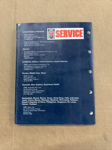 1991 “EN" Johnson Service Manual 60-70HP - Picture 3 of 3