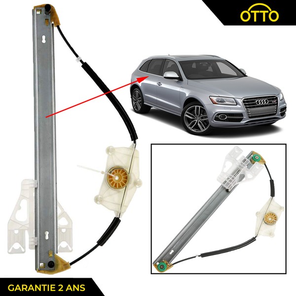 Fensterheber Mechanismus Elektrisch Hintere Recht FüR Audi Q5 8R0839462E-image