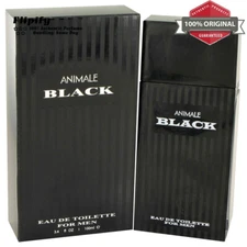 Animale Black Cologne 3.4 oz EDT Spray for Men by Animale