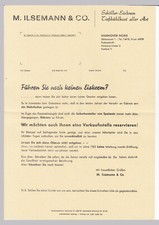M. Ilsemann&Co Sch&ouml;ller-Eiskrem Tiefk&uuml;hlkost Hannover-Nord Werbung Karte 1960er
