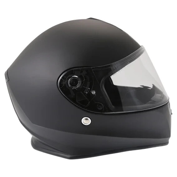 VCAN V127 ACU GOLD DUAL VISOR FULL FACE MOTORCYCLE HELMET MATT BLACK