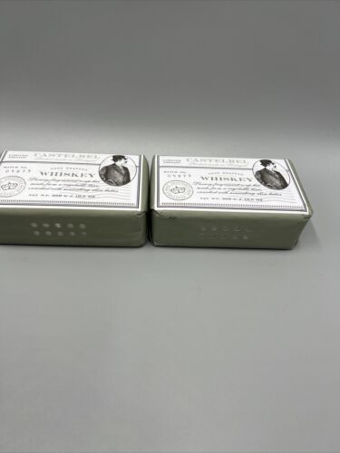 Castabel Limited Edition Hand Wrapped Whiskey Bar Soap, 300g/10.5oz. 2 Total! - Picture 3 of 7