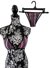 Nwot 2 Pc Padded String Bikini Set Swim Swimsuit Swimwear Stripes Boho Summer Bo