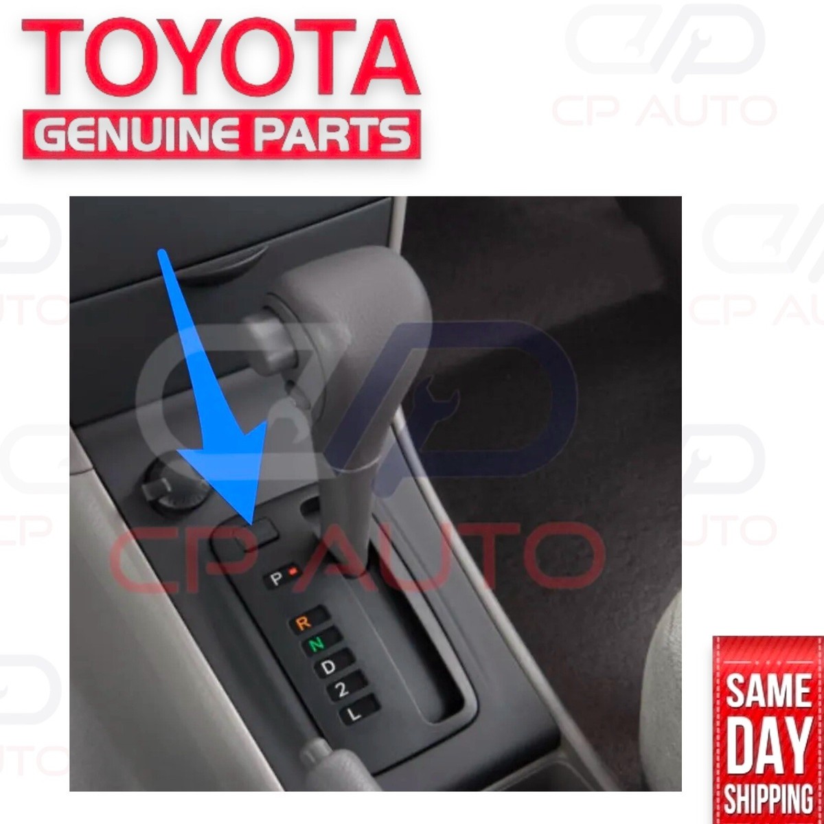 2003 - 2008 TOYOTA COROLLA SHIFTER LOCK BUTTON CAP COVER