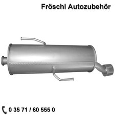 für Peugeot 206+ Plus 1,1 1,4 1,6i 16V Cabrio Endtopf Auspuff Anlage Esd  a*