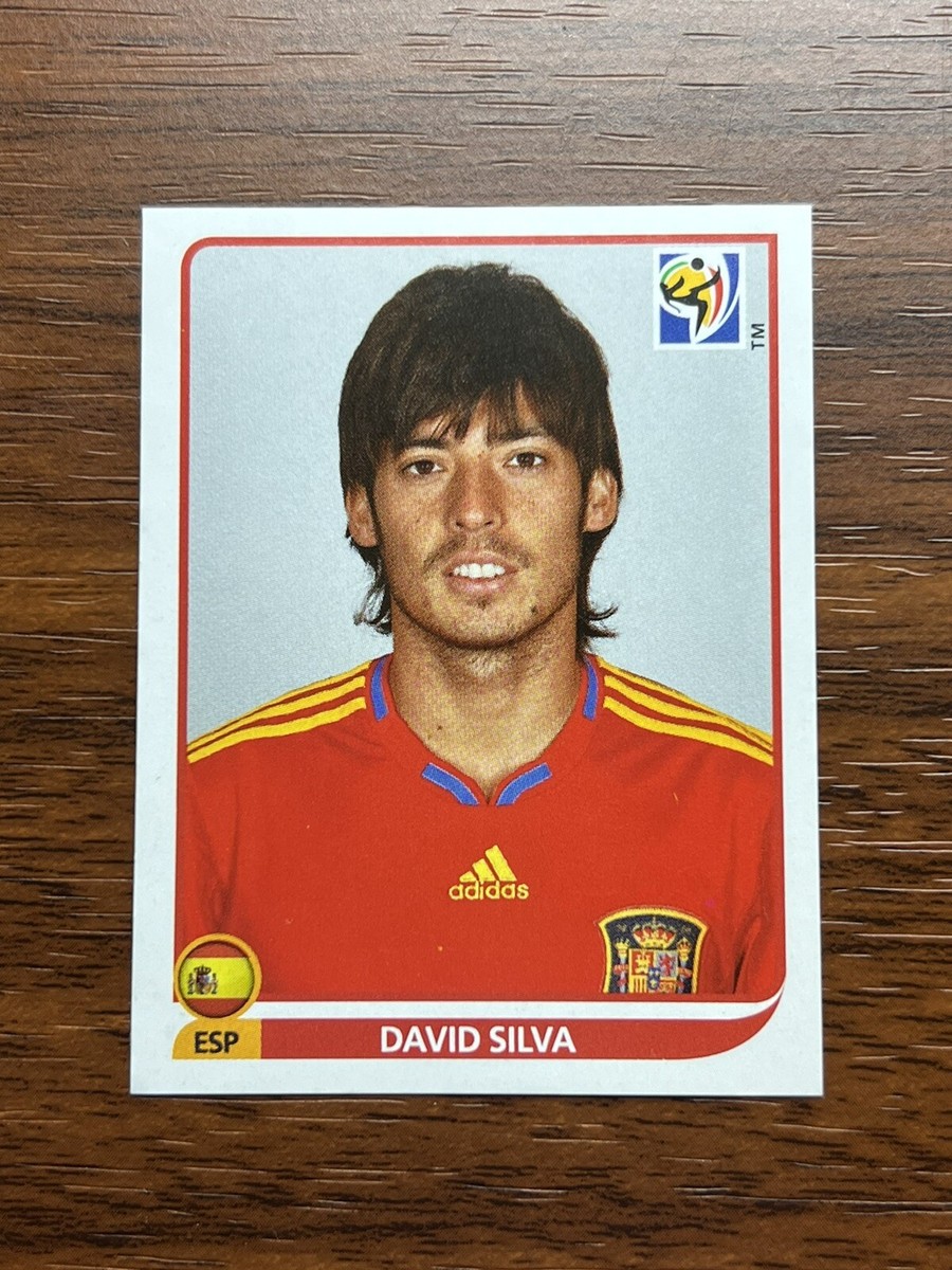 2010 Panini World Cup Stickers David Silva 578 Sticker Spain