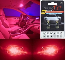Canbus Error Led Light 194 Red Two Bulbs Interior Map Replace Festoon Upgrade Oe