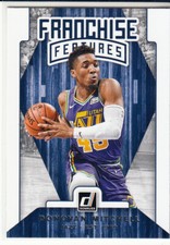 2019-20 Donruss Basketball Franchise Features Donovan Mitchell Utah Jazz