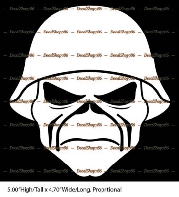 Eddies Head -Iron Maiden-  Car/SUV/Truck/Boat Vinyl Die-Cut Peel N' Stick Decal
