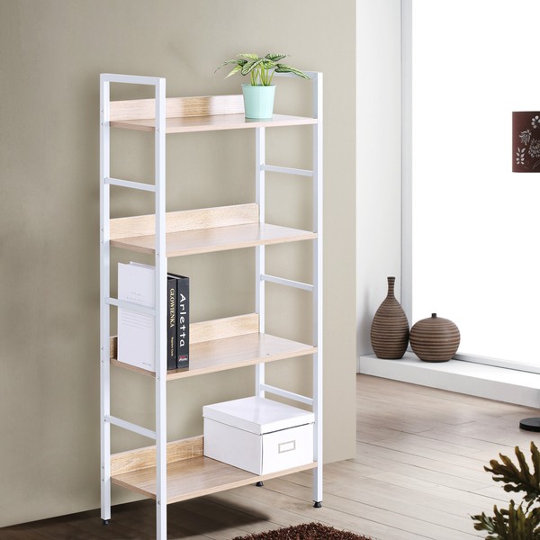 4 Ablagen Standregal Blumentreppe BüCherregal Badregal Haushaltsregal Rgb9304Hei-image