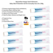 Bepanthen Nappy Rash Ointment Baby Skin Protection Gel for Everyday Use 10x100g