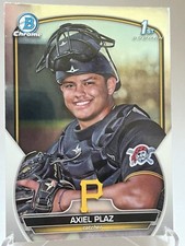 2023 BOWMAN CHROME AXIEL PLAZ 1st BOWMAN