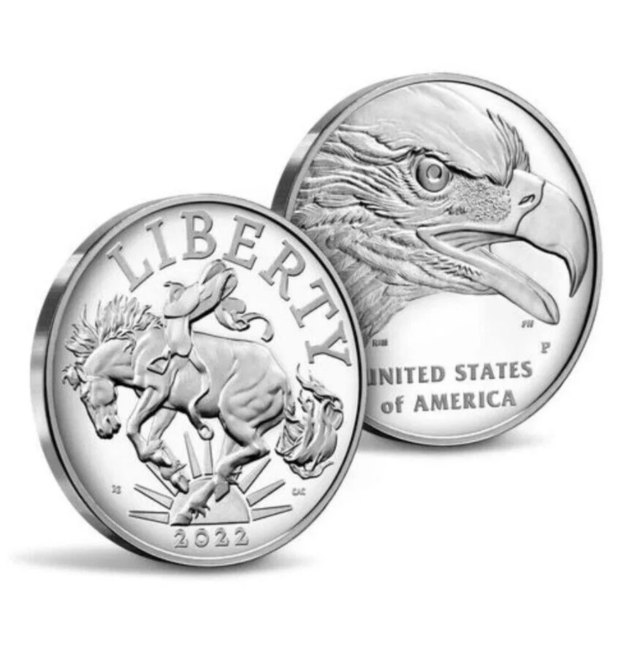 American Liberty 2022 Silver Medal  ***Proof*** 1 oz Silver - Image 3 of 4