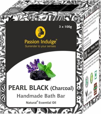 Passion Indulge Handgemachte Aktivkohle Badebar 100g Pro Set Mit 3 Stück