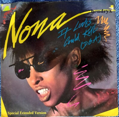 Nona Hendryx: If Looks Could Kill (D.O.A.) 12'' Vinyl Single 1985 Excellent