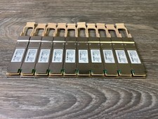 ARISTA XVR-10060-20 QSFP-40G-SR4 TRANSCEIVER - LOT OF 10 - TESTED WORKING
