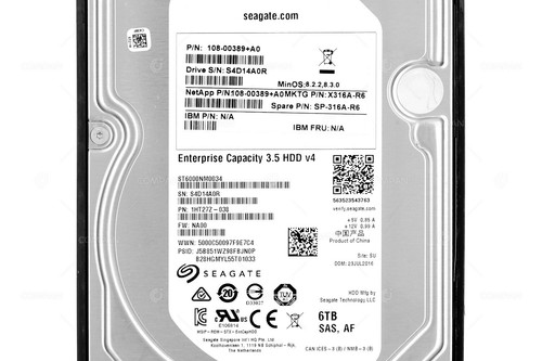 X316A-R6 NETAPP HDD 6TB 7.2K NL-SAS 12G 3.5" LFF DS4246 FAS22XX FAS25XX - Photo 4/8