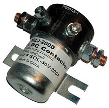 Club Car Golf Cart 36 Volt Heavy Duty 200 amp Continuous 800 Amp Peak Solenoid