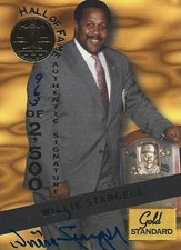 Willie Stargell Autographed 1994 Gold Standard Card #963/2500
