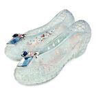 Disney Store Cinderella Light Up Costume Shoes Sparkle Gem Dress Up U picK New