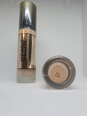 Revolution makeup Conceal & Glow Foundation F3 with Vitamin C