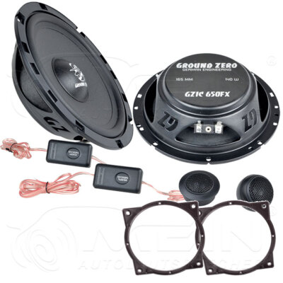 GROUND ZERO LAUTSPRECHER für KIA CARENS IV Typ RP ab 2013 Front Tür 140W #AO8S