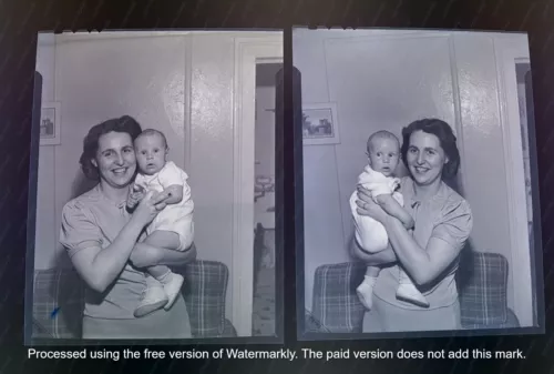 FAMOUS PHOTOGRAPHER 2 1943 V MAIL BABY WWII MAGUIRE NEGATIVE LOT SCARCE