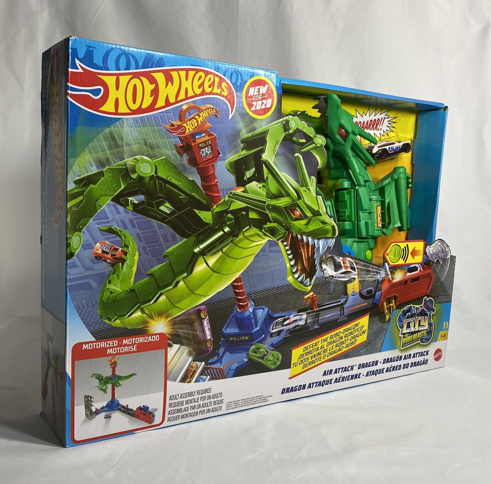 Hot Wheels City Air Attack Dragon