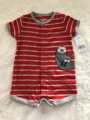 carter's sloth onesie