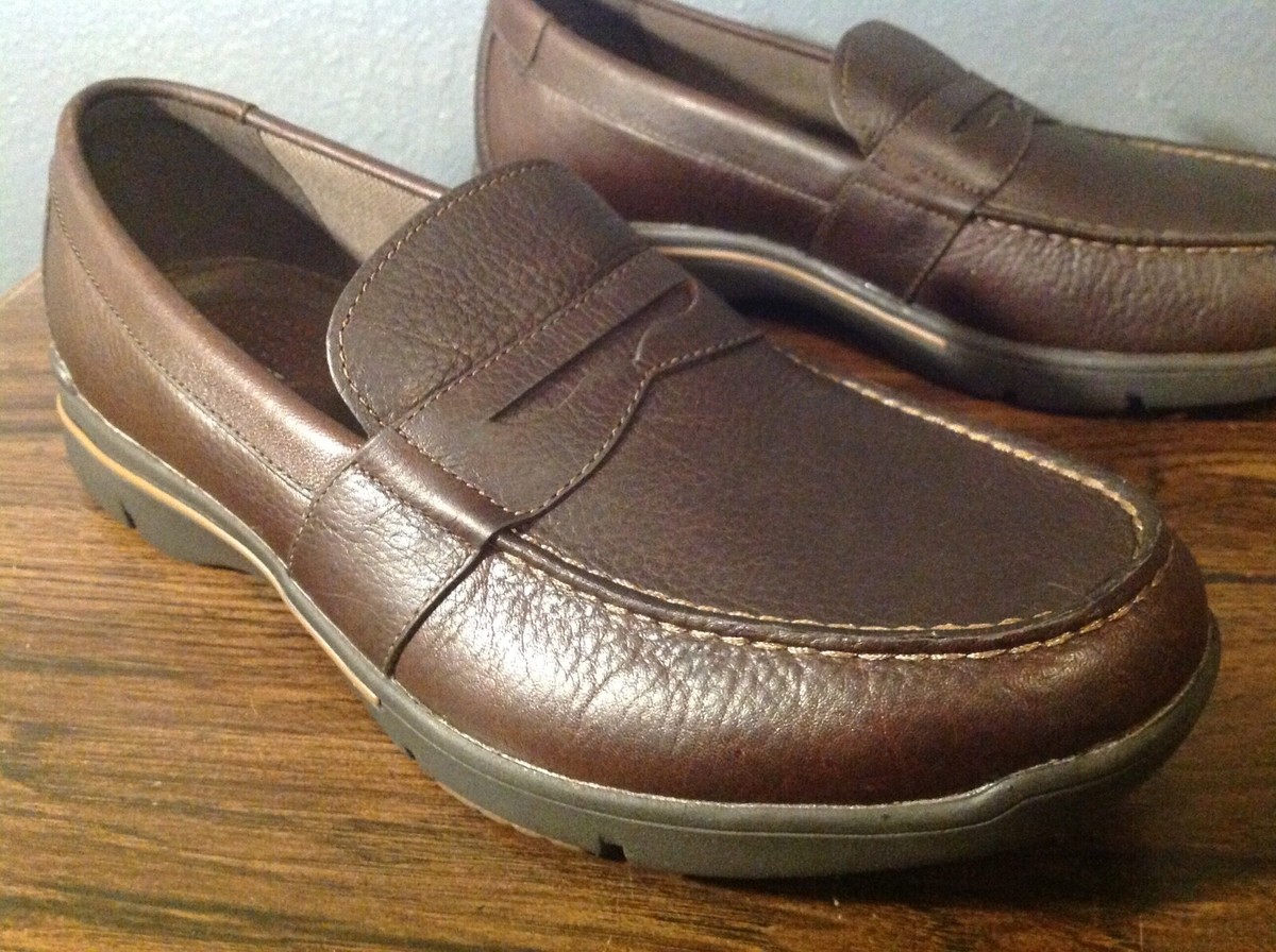 Nwob rockport men\'s 8 Rockport NWOB brown lightweight casual loafers US Mens sz  main image 4