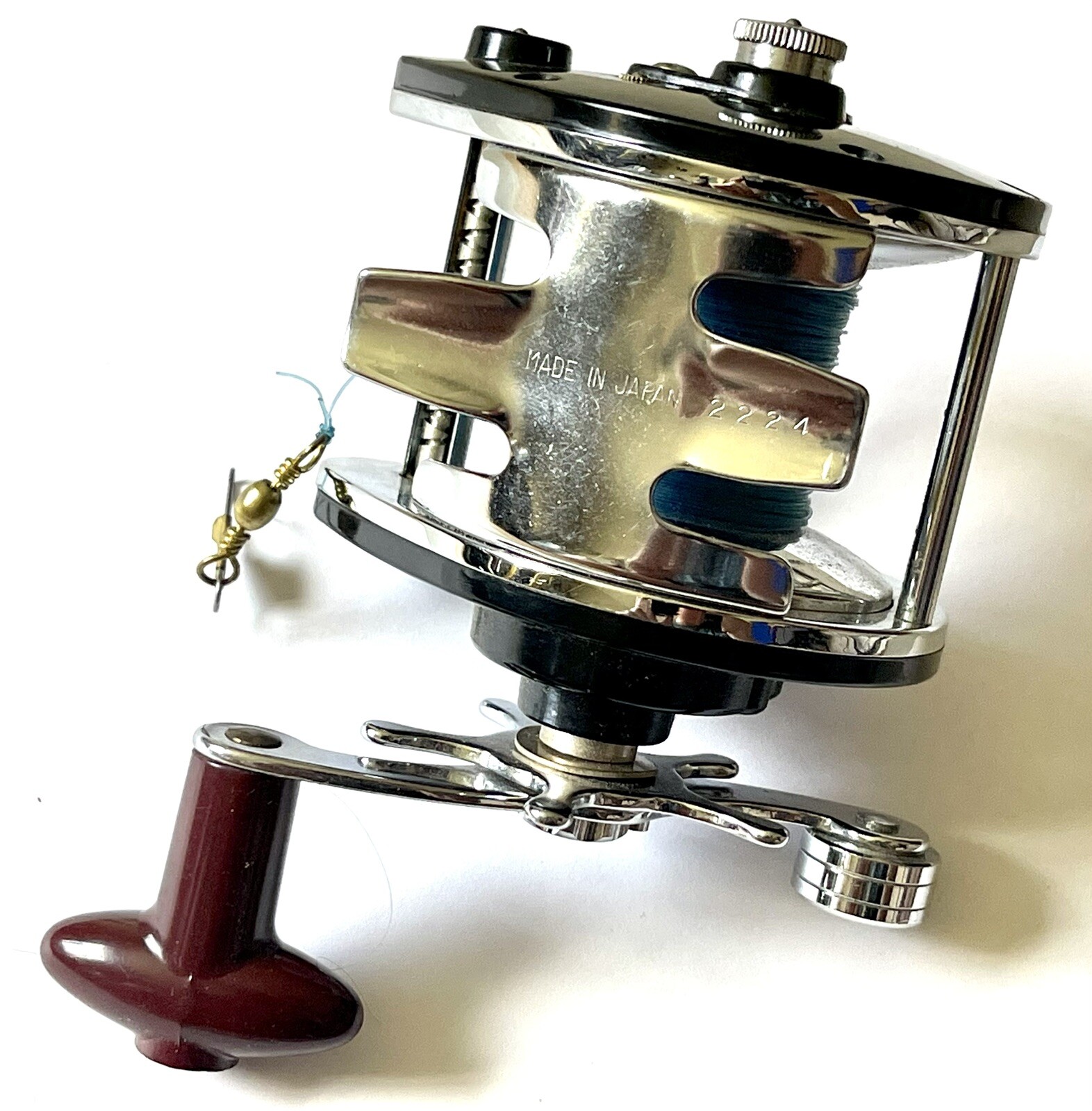 BEAUTIFUL 322 Hurricane Saltwater Reel #2224 EXCELLENT CONDITION