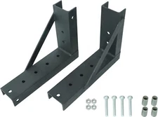Welded Formed Mounting w/ Bolts brackets Steel For Truck Tool Box 2X 8.3 x11.3
