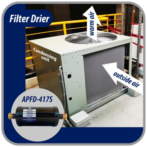Appli Parts APFD-417S 7/8 Zoll Flüssigkeitsleitung Kältemittel AC Filter Trockner HLK Kühlschrank - Bild 8 von 8