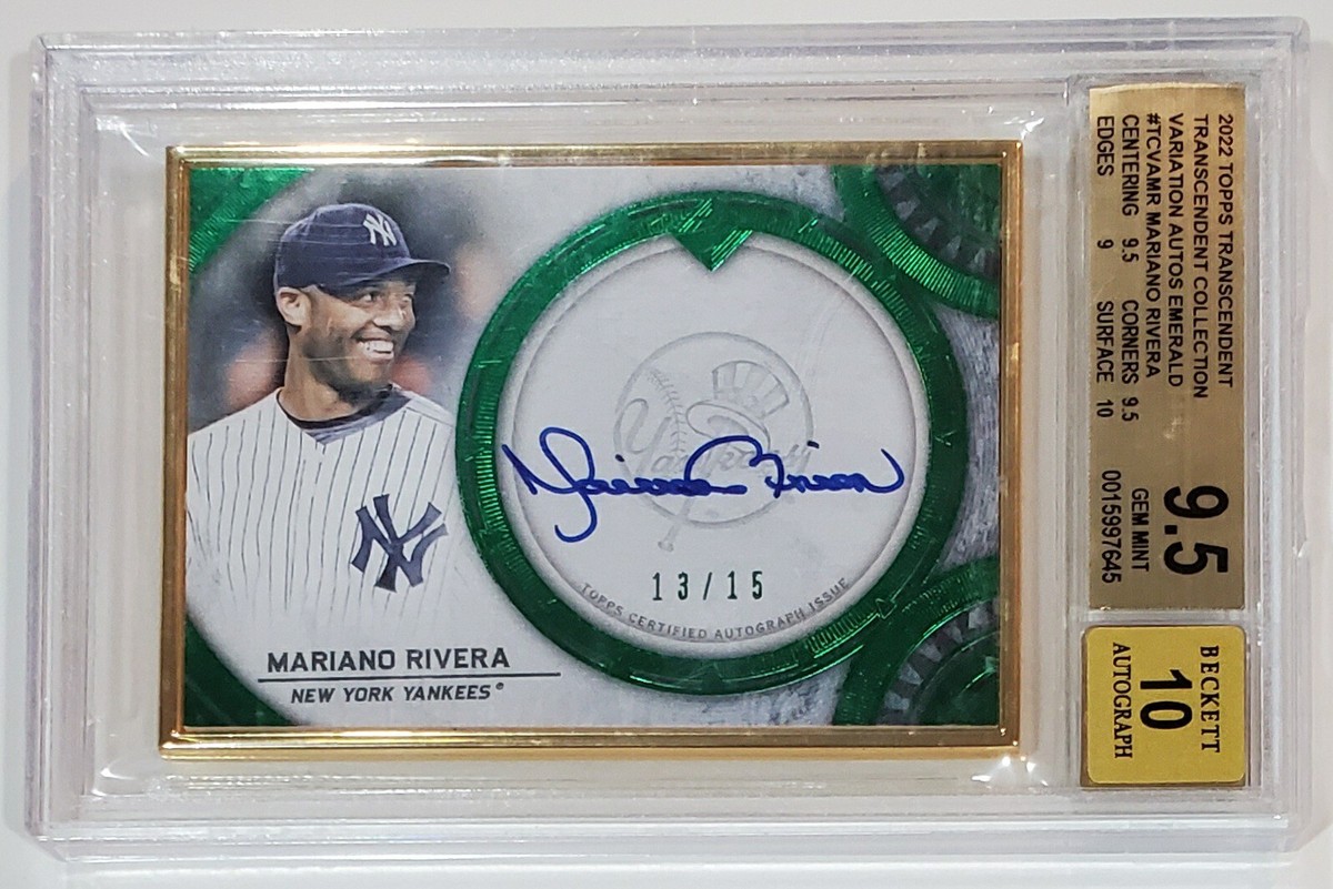 MLB Mariano a サインカード Mariano Rivera Autographed Baseball Cards for sale | eBay