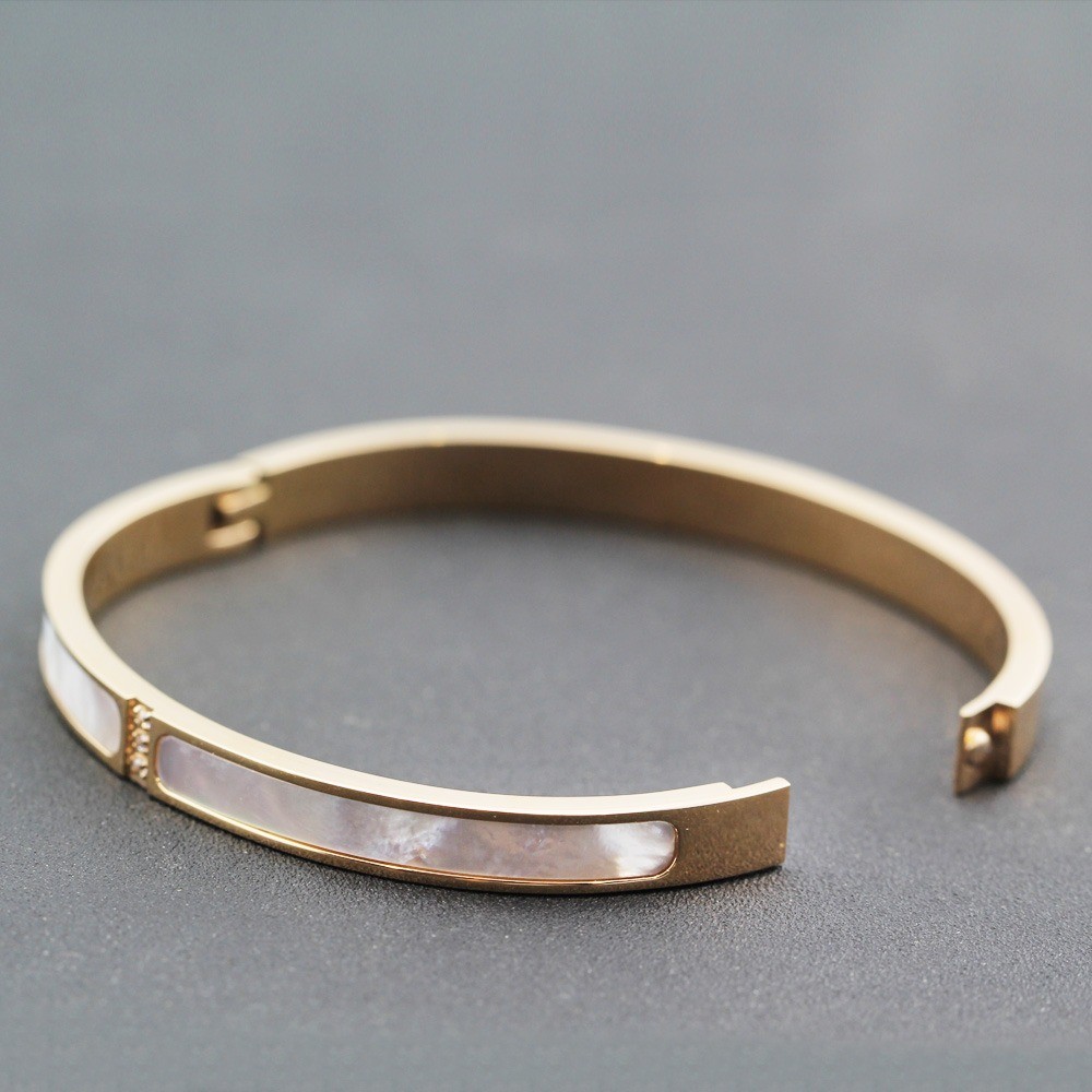 NEW Elegant 18K Rose Gold Filled Solid Women's Mother of