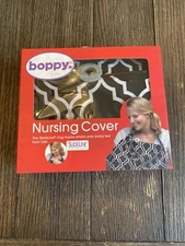 Boppy Nursing Cover Seville Slideline Collection~100% Cotton~Free Shipping~NEW