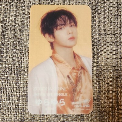 ZEROBASEONE YURAYURA ZB1 Clear Photo Card POB Japan 1st Single PC